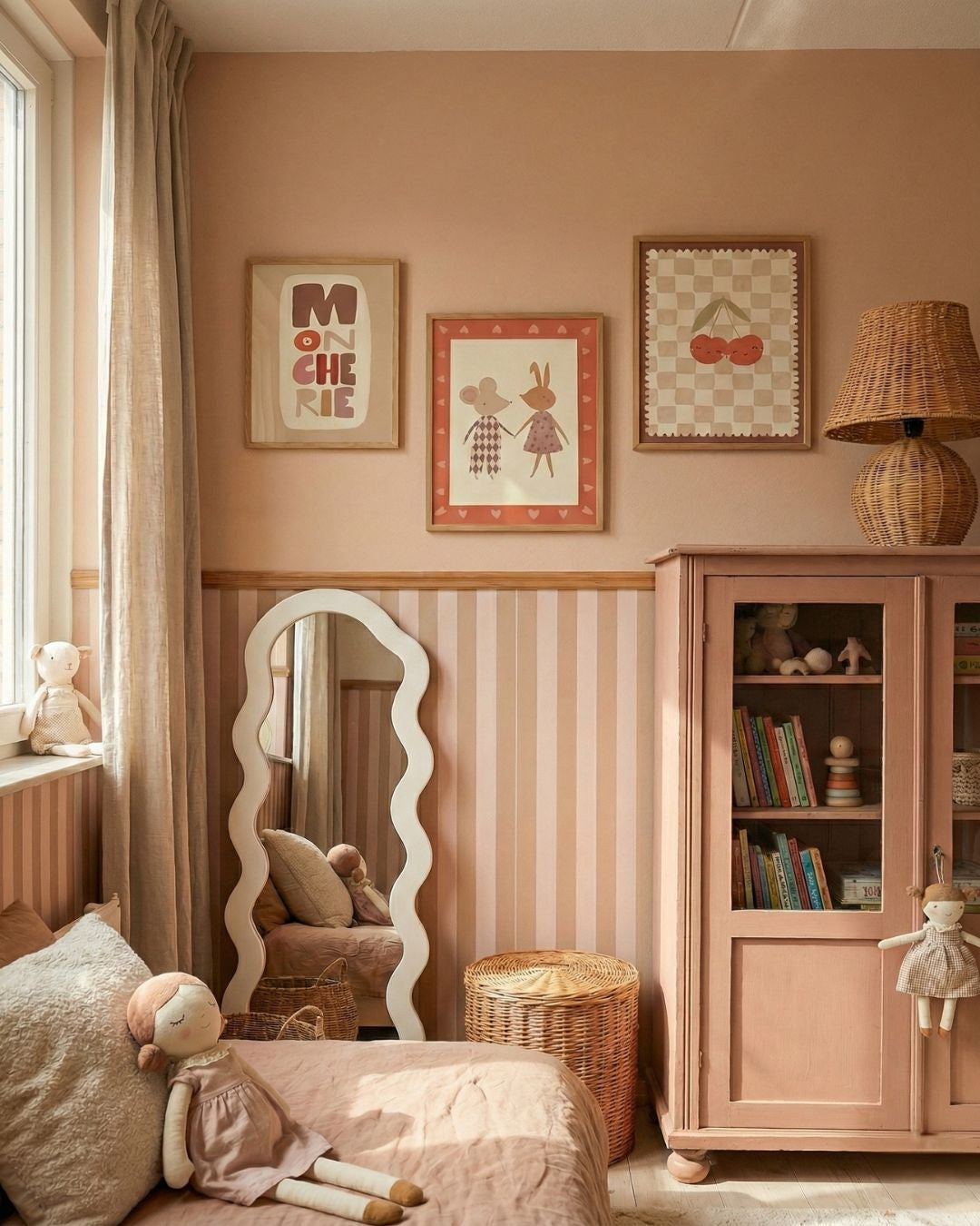 Styling Thursday: Binnenkijken in deze gezellige Modern Vintage kinderkamer